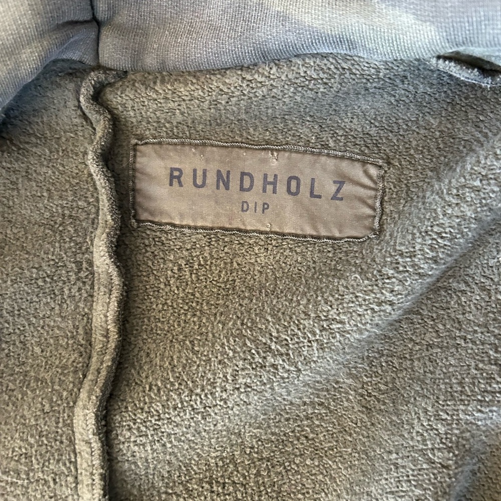 Rundholz dip Olive Green 100% cotton Women's Coat - Picture 4 of 4